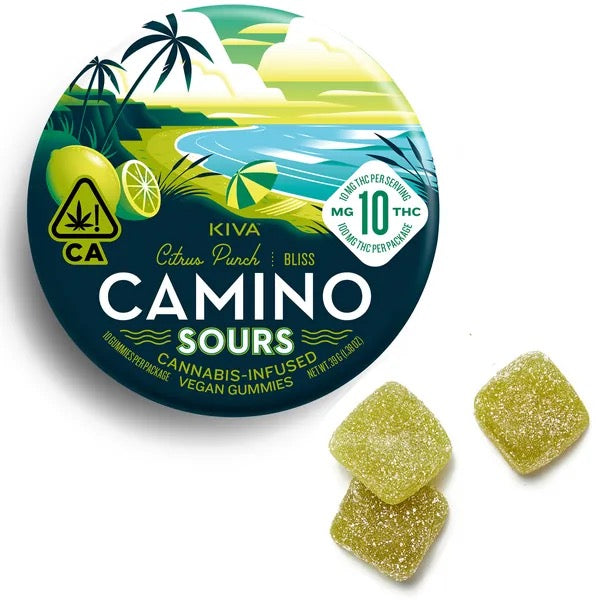 Camino Sours 10mg 'Bliss' Citrus Punch Gummies